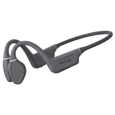 Raycon close-up pad detail highlighting bone conduction surface for comfortable audio