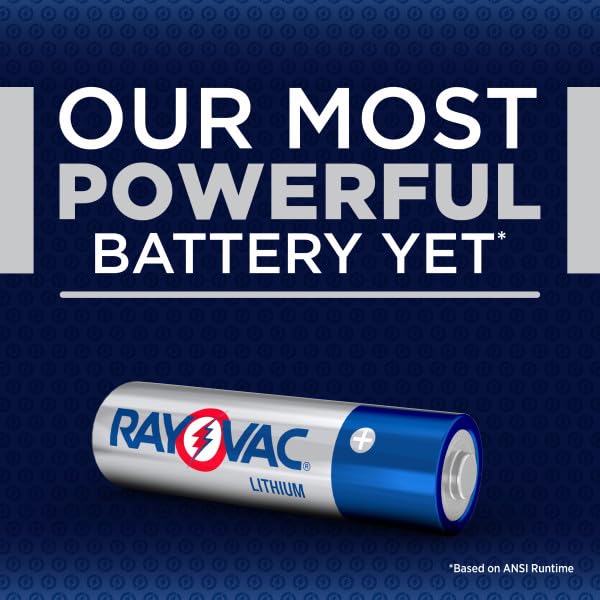 RAYOVAC pack dentro de kit de emergencia, almacenamiento seguro y listo