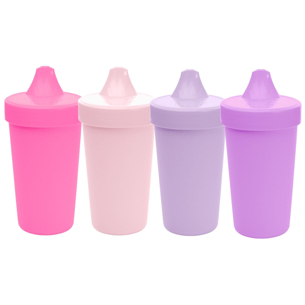 Re-Play vaso frontal con packaging mostrando set de 4, durable y reutilizable