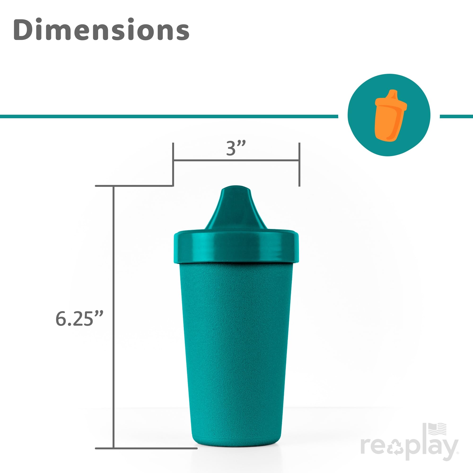 Re-Play vaso en picnic al aire libre resistente a caídas y uso