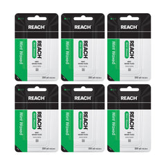 REACH empaque frontal mostrando 6 rollos y beneficio de suministro prolongado