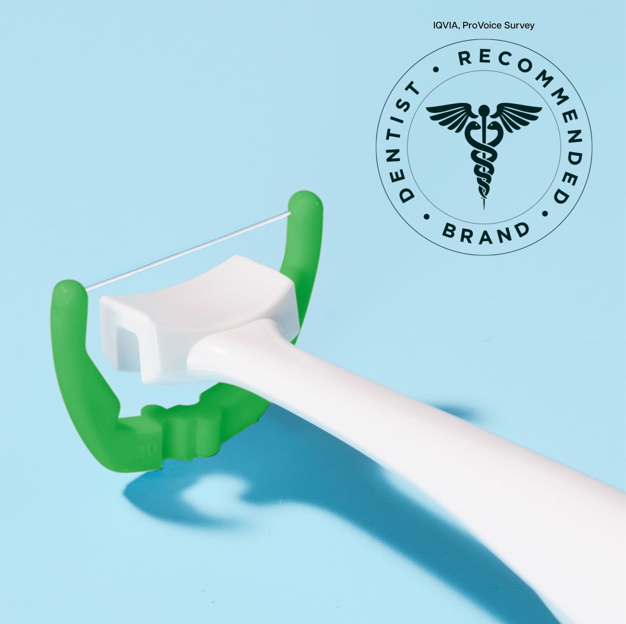 REACH empaque frontal con información de 28 unidades y sabor menta
