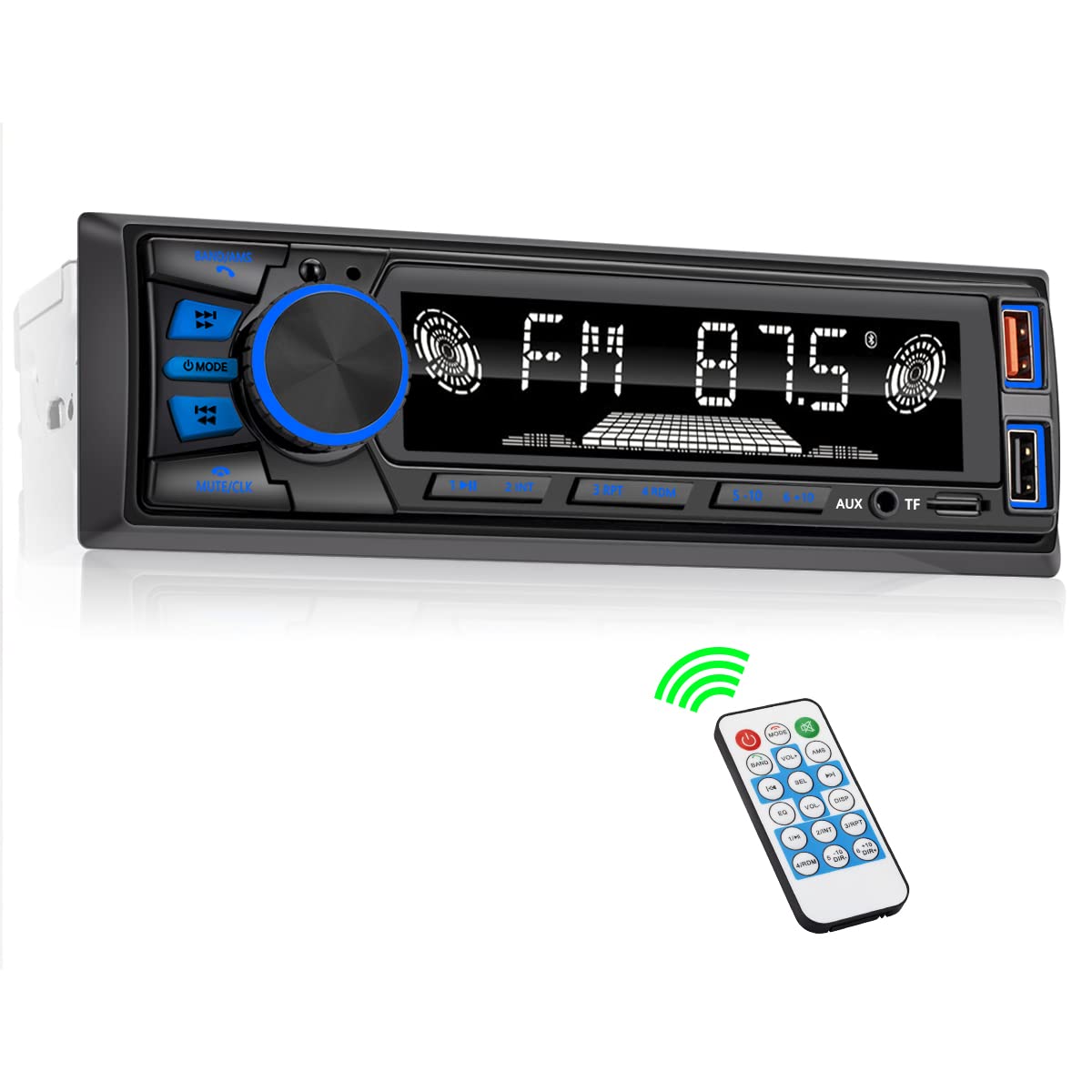 REAKOSOUND front panel view showing controls and display for easy operation