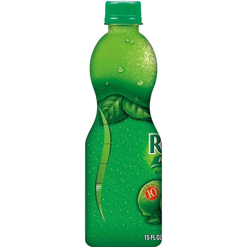 Realime bottles lined in fridge for long-lasting supply and quick access