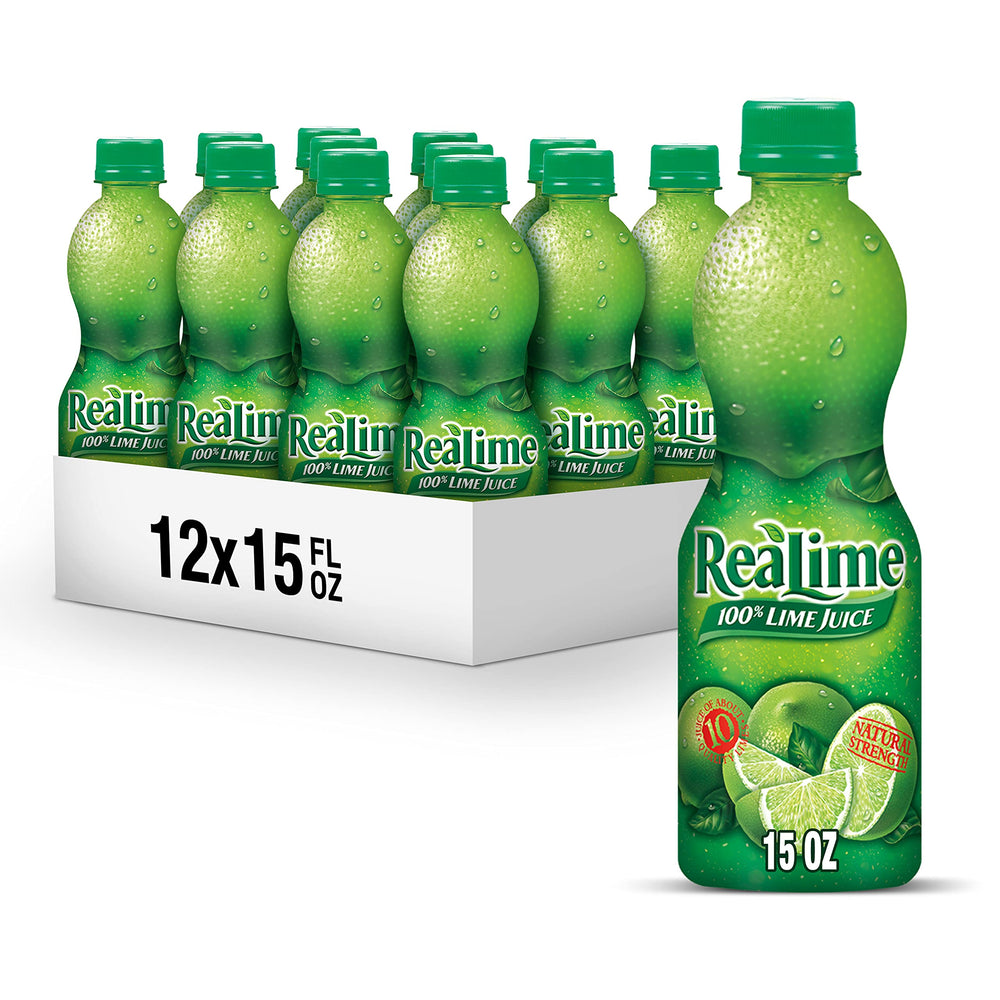 Realime ReaLime bottle front view showing brand and convenient packaging benefit