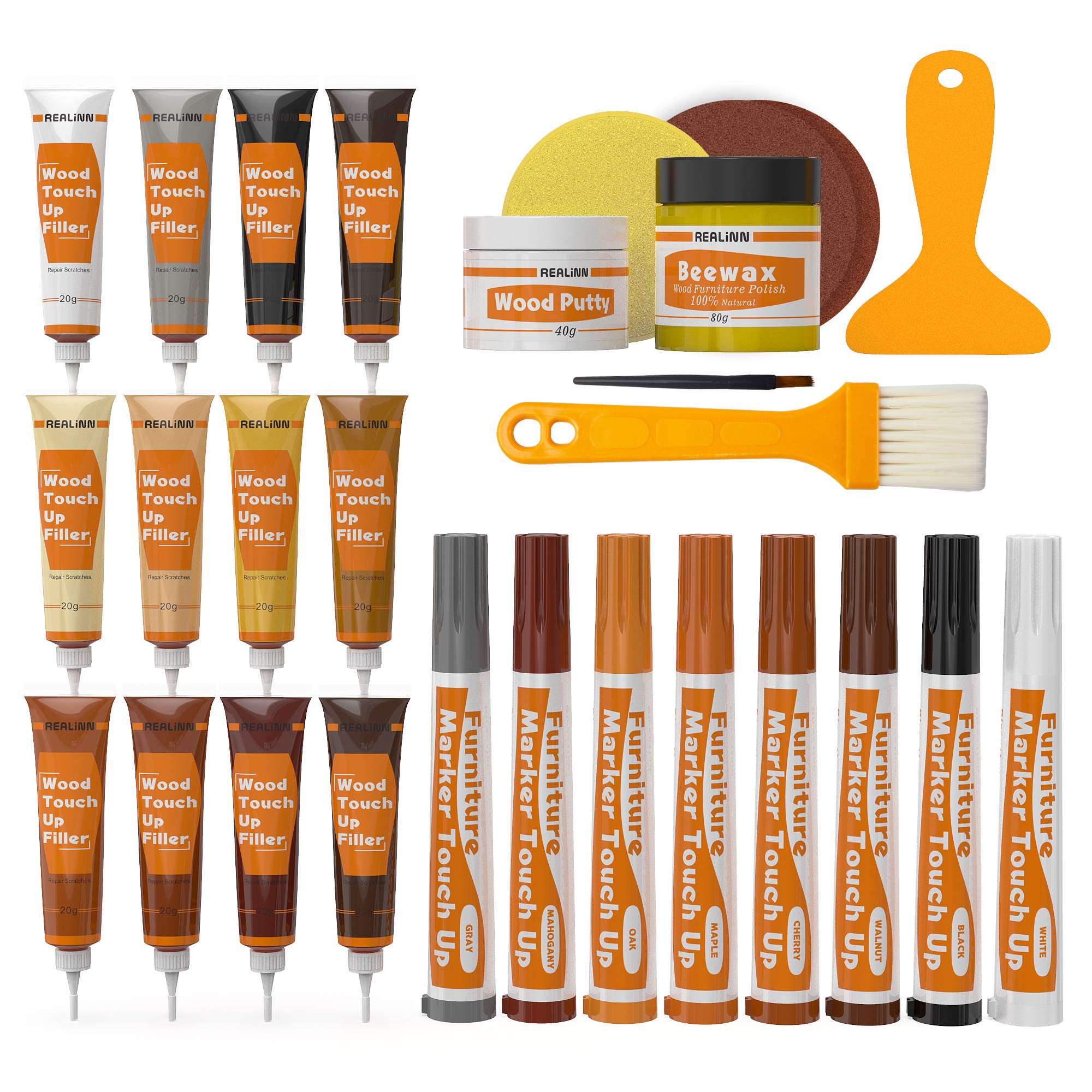 REALINN kit frontal con 28 piezas para restaurar muebles y ahorrar tiempo