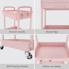 REBECAT carrito en cocina con utensilios ordenados y accesibles