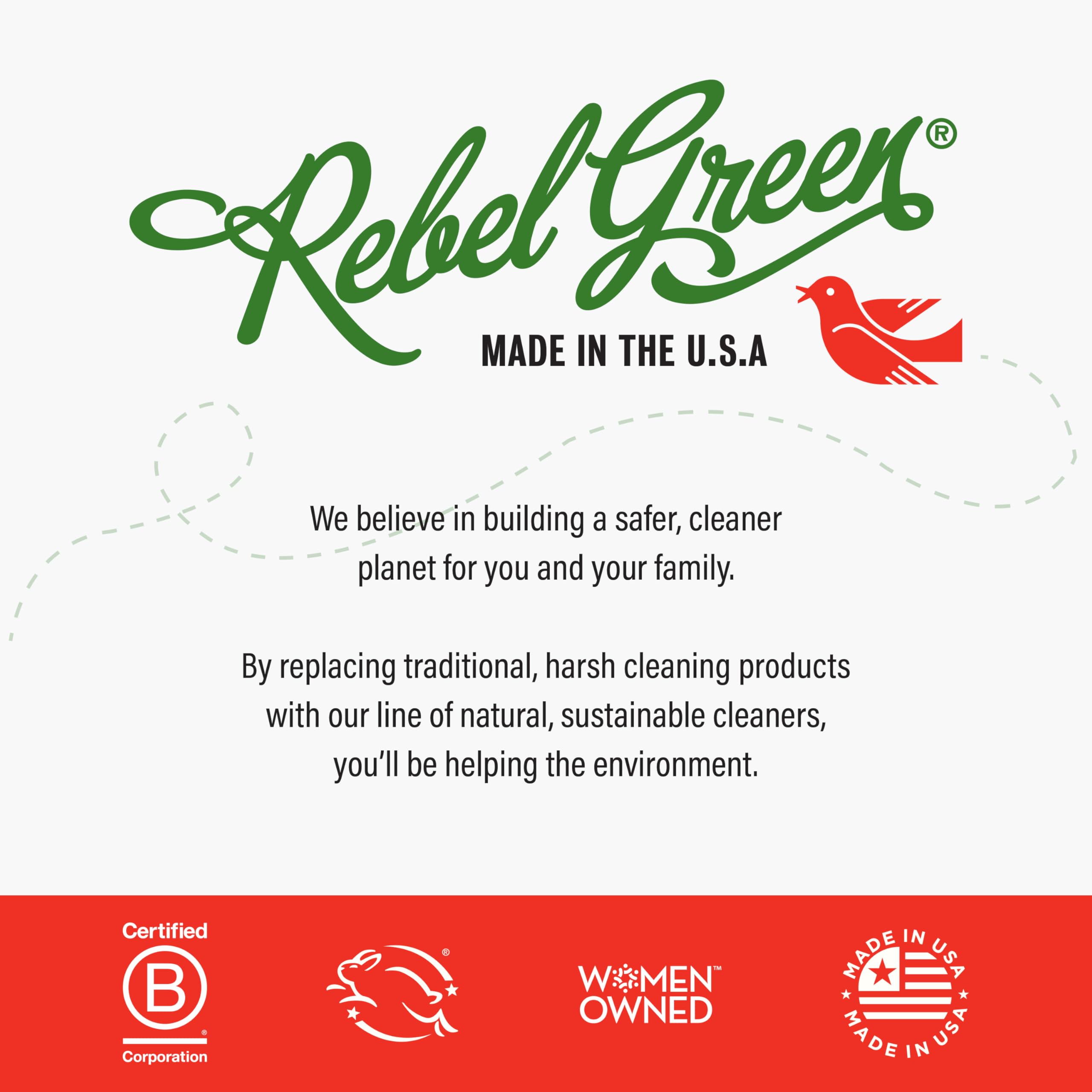 Rebel Green en cocina con frutas lavadas listo para consumo seguro