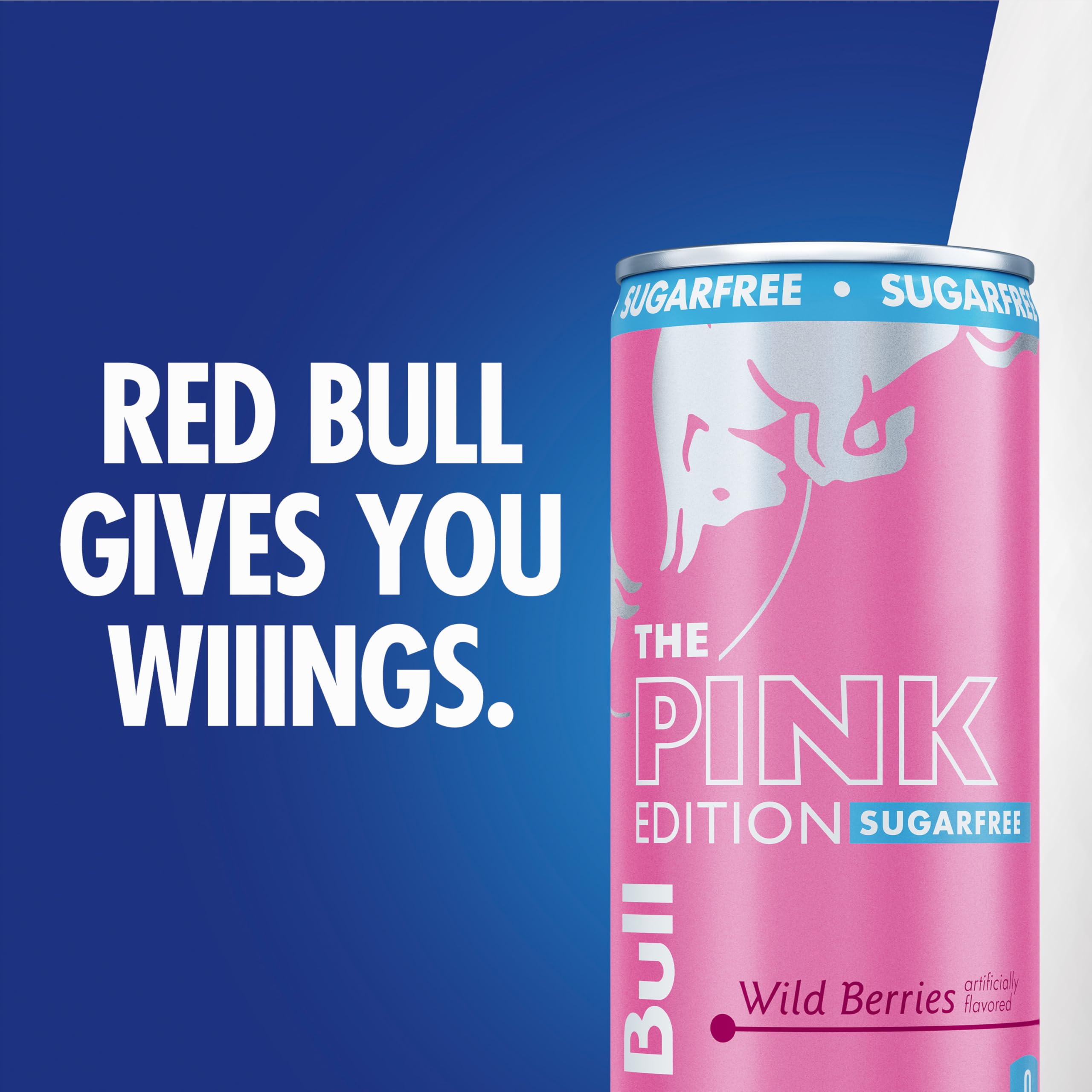 Red Bull Pink lata junto a contenedor de reciclaje promueve reciclaje de aluminio