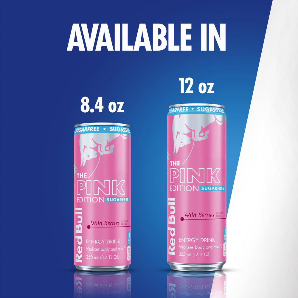 Red Bull Pink pack de 4 latas ideal para llevar y compartir