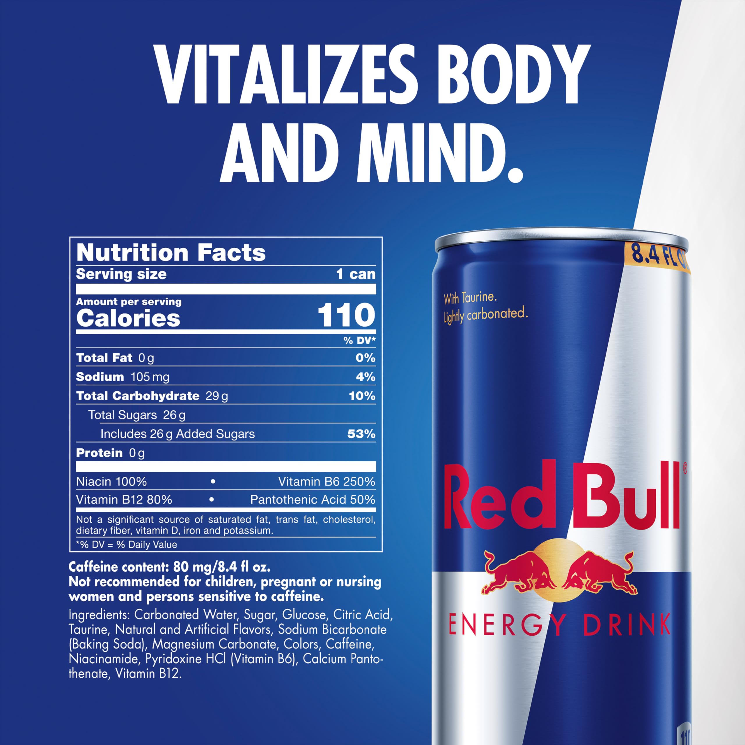 Detalle de la efervescencia de Red Bull que refresca y despierta