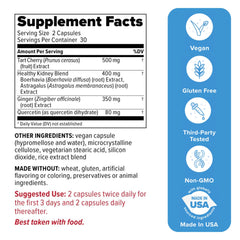 Redd Remedies Gouch! cápsulas veganas cerca para apreciar tamaño y acabado