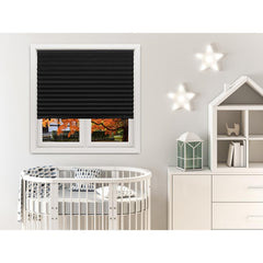 Redi Shade installed in bedroom creating near-darkness for improved sleep and media viewing