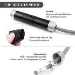 Redify comparación de los dos cables 9mm algodón y PVC ofreciendo durabilidad y distintas velocidades