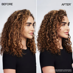 Rich shampoo lather texture from Redken showing creamy conditioning foam