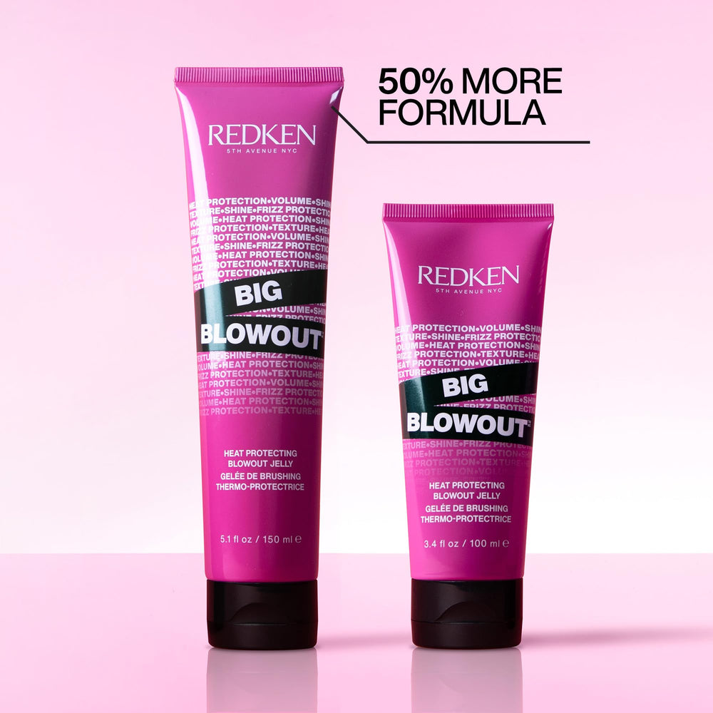 Redken Big Blowout aplicado en rizos definiendo rebote y brillo natural