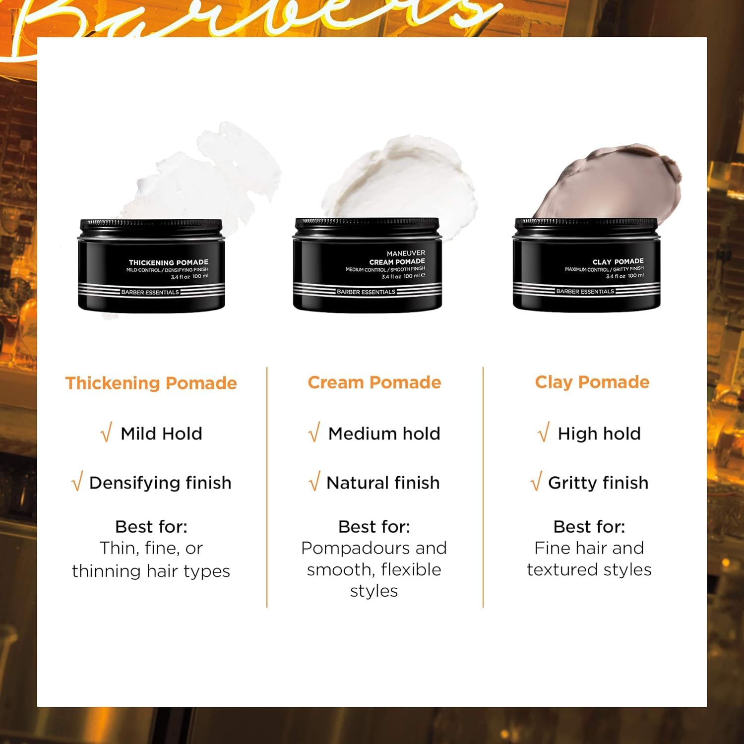 Redken Brews manos aplicando producto para control inmediato