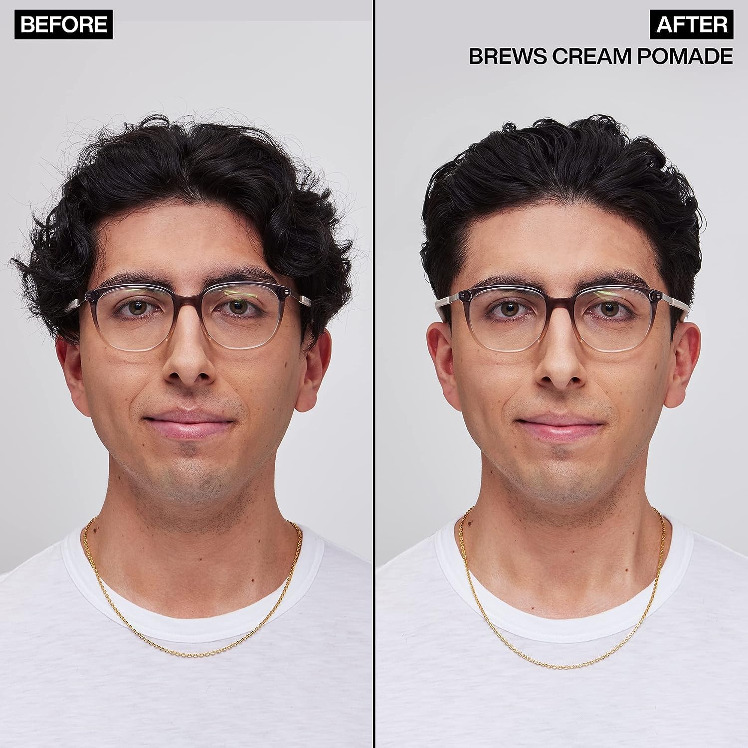 Redken Brews envase abierto con pomada lista para usar