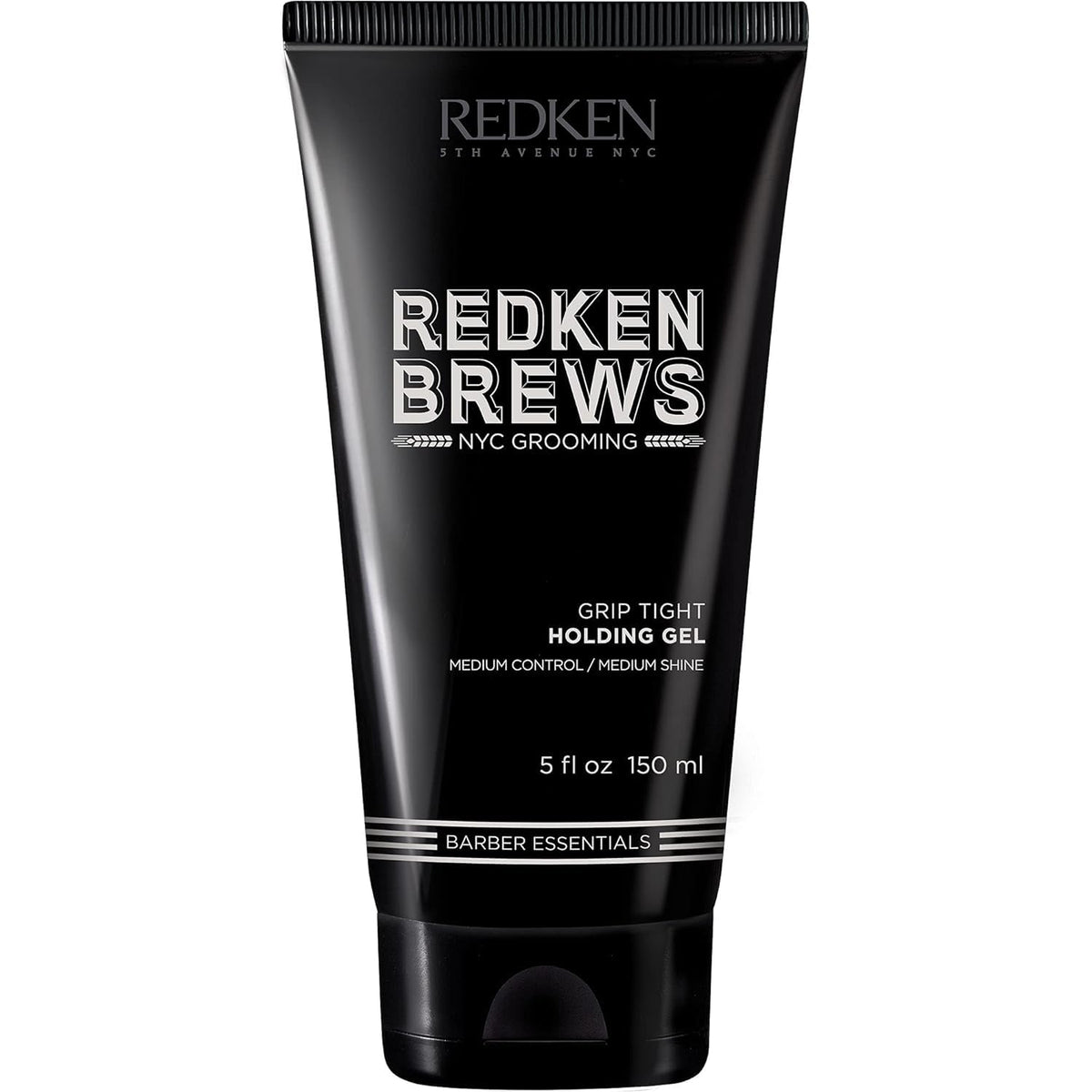 Redken Brews gel fijador frente del envase mostrando marca y tamaño útil