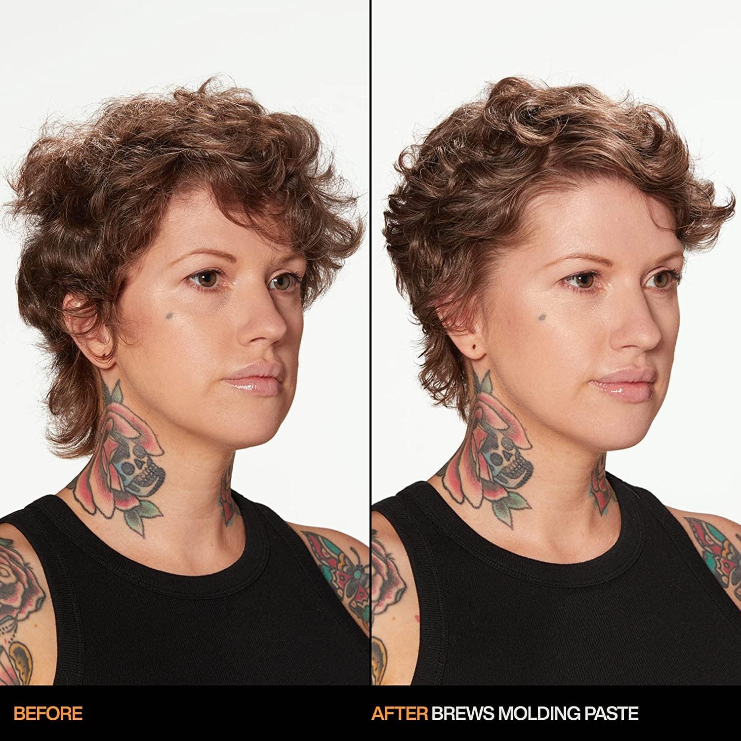 Redken Brews textura de la pasta para una aplicación controlada