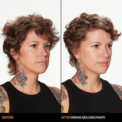 Redken Brews textura de la pasta para una aplicación controlada
