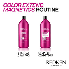 Redken junto a una regla para comparar tamaño y cantidad profesional