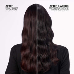 Redken textura cremosa en mano mostrando suavidad y fácil aplicación