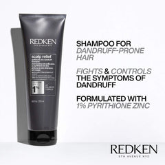 Redken textura del producto en espuma suave que calma el cuero cabelludo