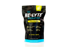 REDMOND empaque frontal Re-Lyte Piña Colada mostrando 30 sobres y beneficio práctico