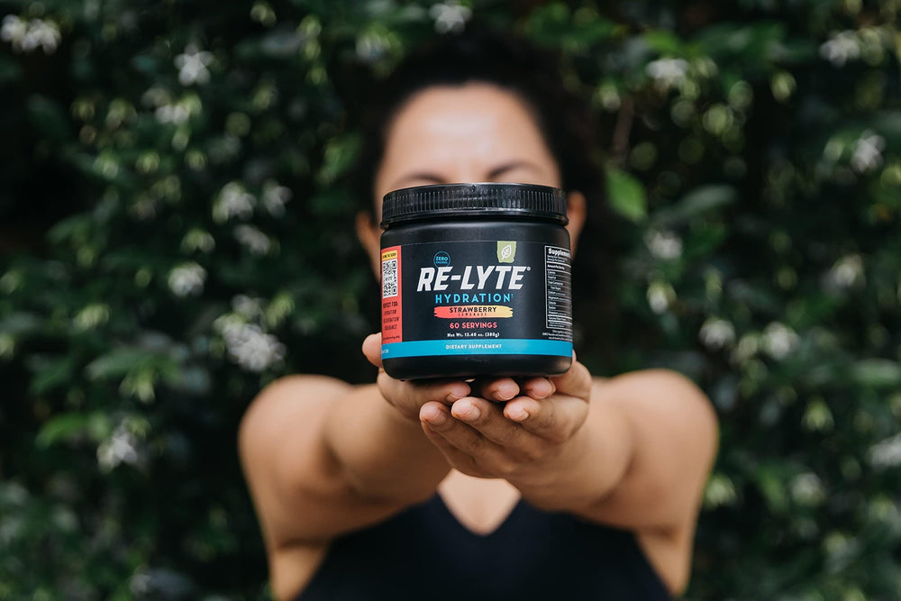 REDMOND drink in outdoor setting, portrays on-the-go hydration benefit