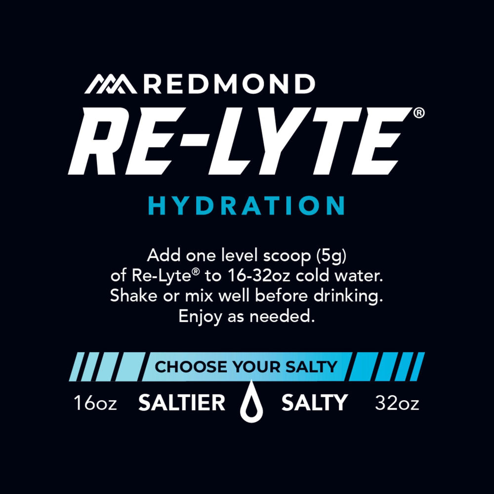REDMOND atleta ciclista usando Re-Lyte para mantener electrolitos