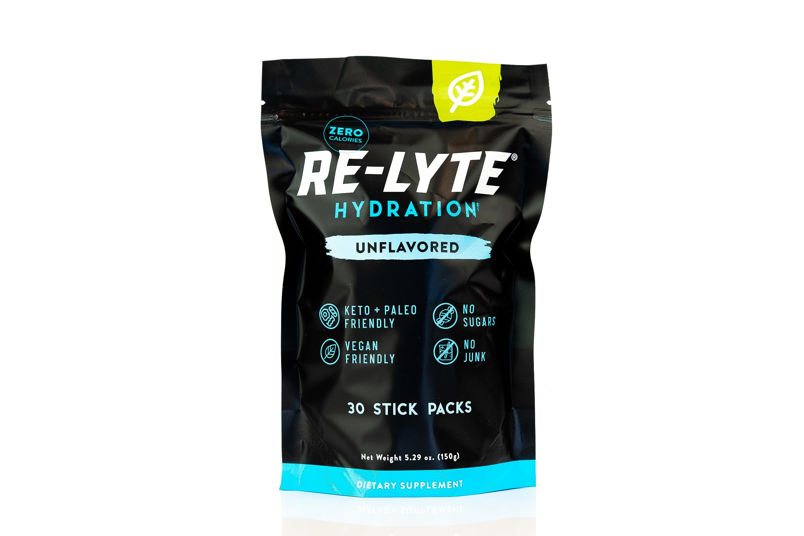 REDMOND front packaging showing 30ct packets and Real Salt branding for clear hydration