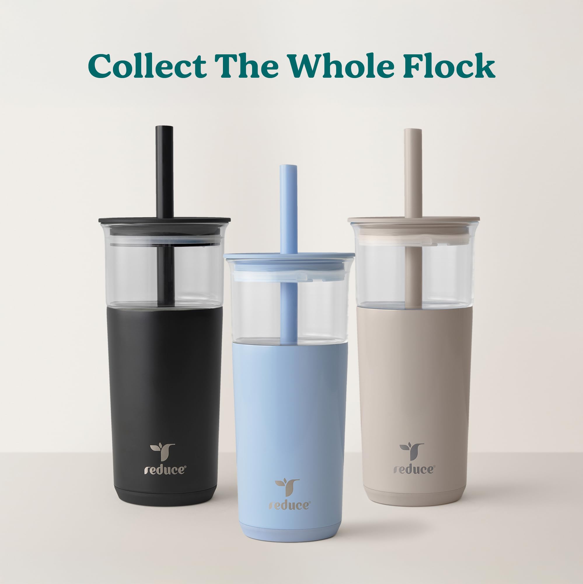 REDUCE vaso en portavasos del auto para transporte seguro