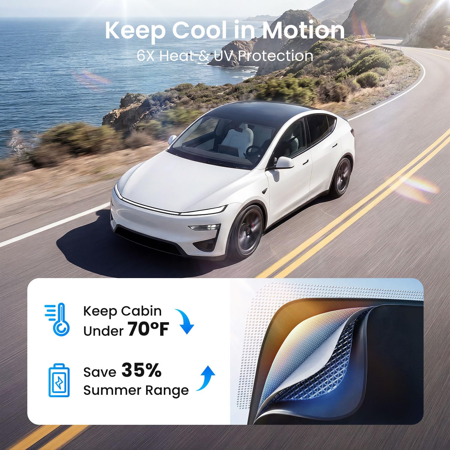 REEVAA magnetic seal detail preventing light leakage and ensuring safety