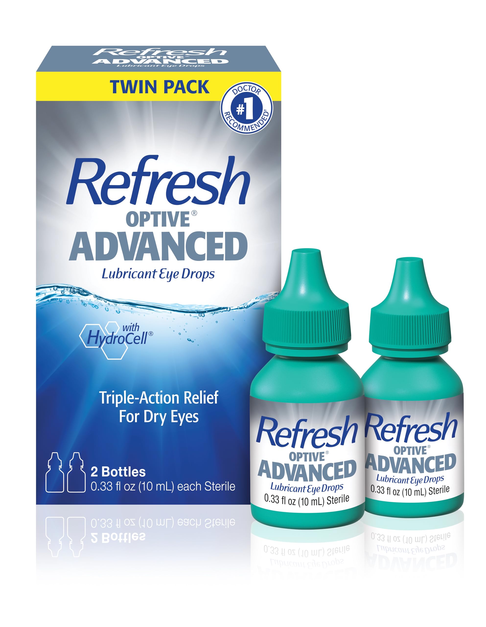 Refresh frasco frontal mostrando envase y presentación doble