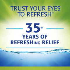 Refresh Relieva PF vial en mano demostrando uso sencillo