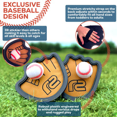 Refresh Sports foam-covered baseball detail reduces impact for safety
