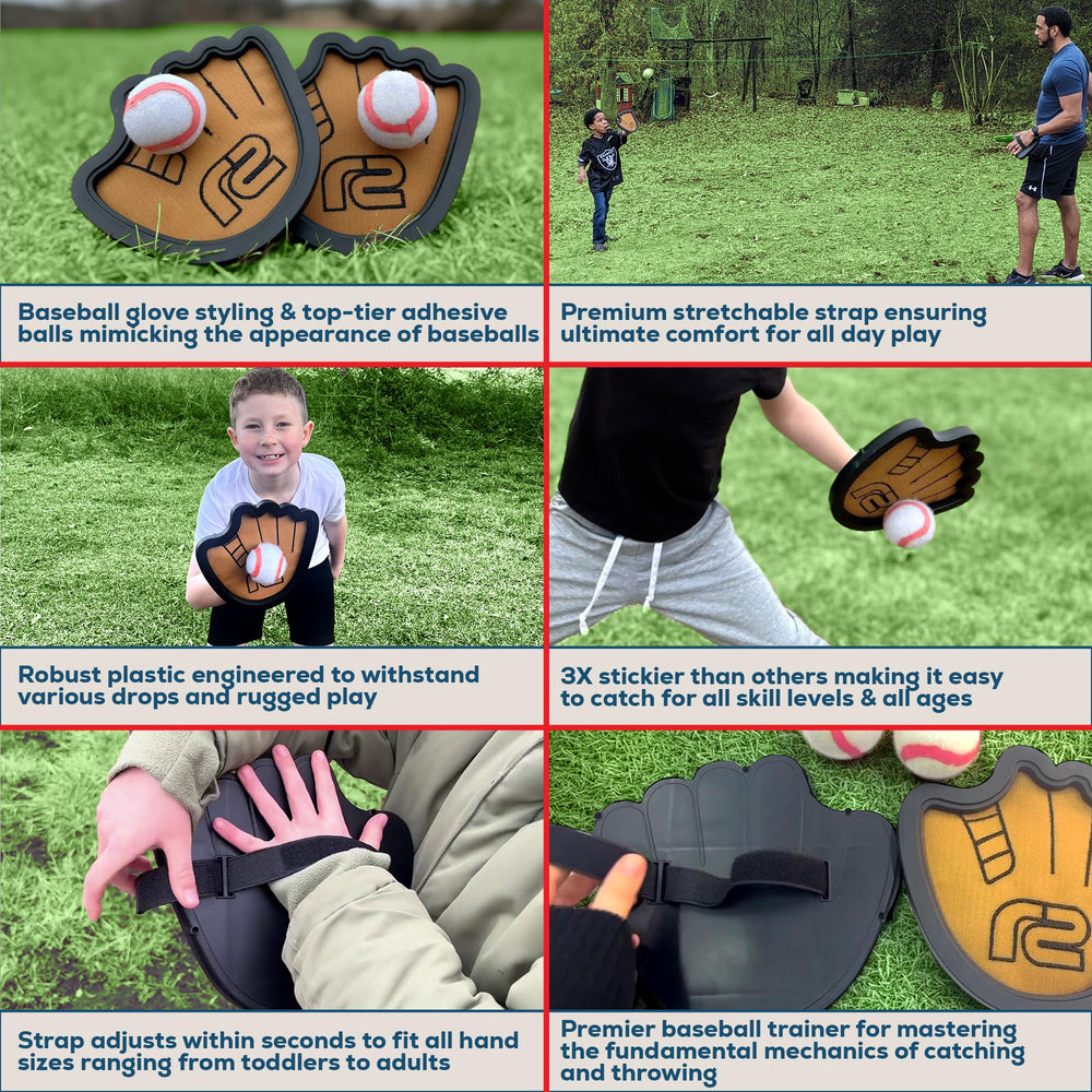 Refresh Sports paddles held by small hands showing correct size