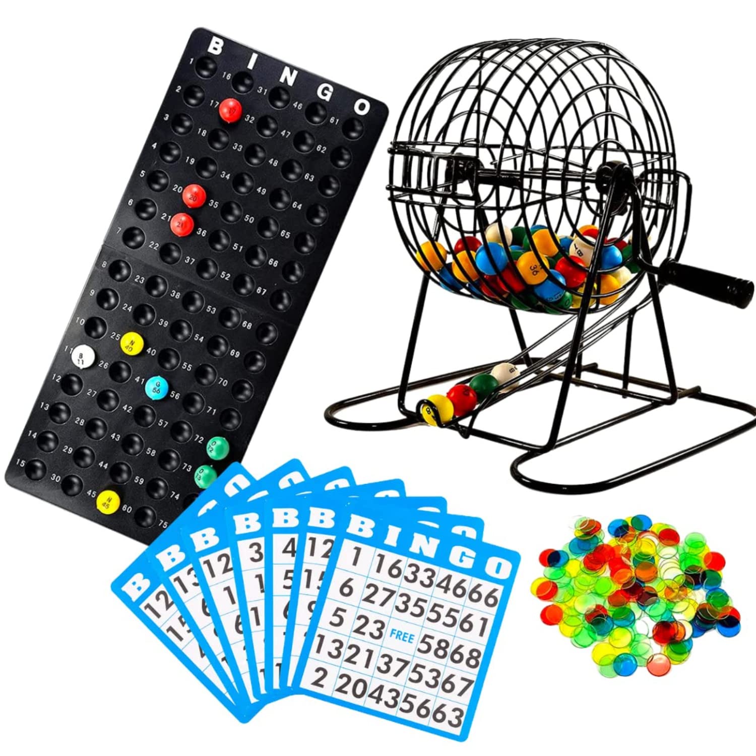Regal Games escena familiar jugando bingo, perfecta para noches y fiestas