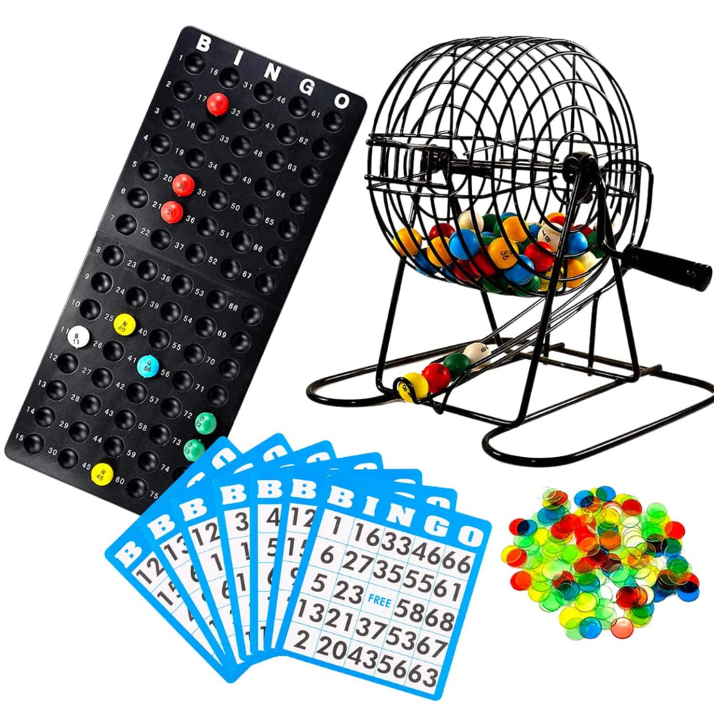 Regal Games escena familiar jugando bingo, perfecta para noches y fiestas