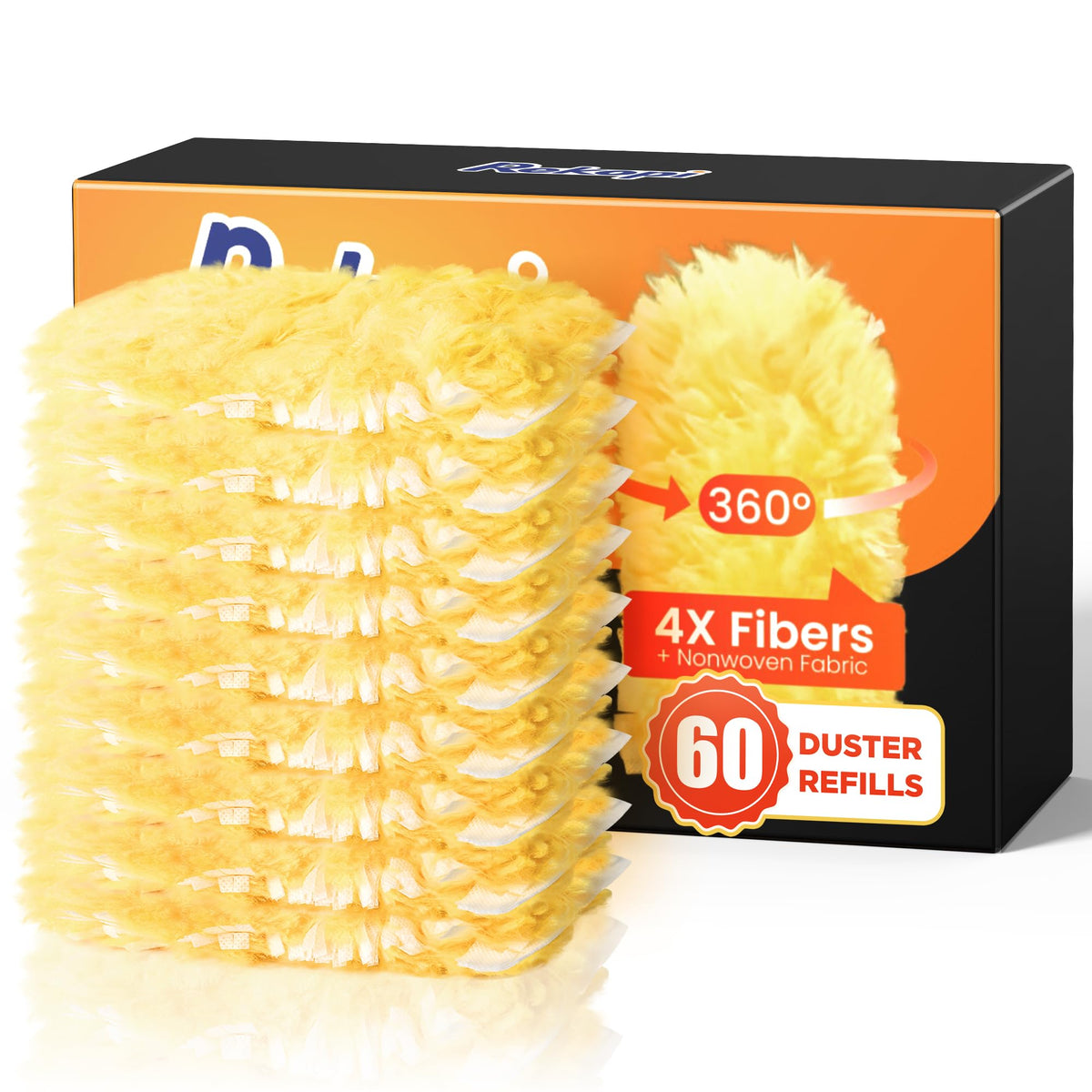 REKOPI recambio duster frontal mostrando anchura y cobertura superior