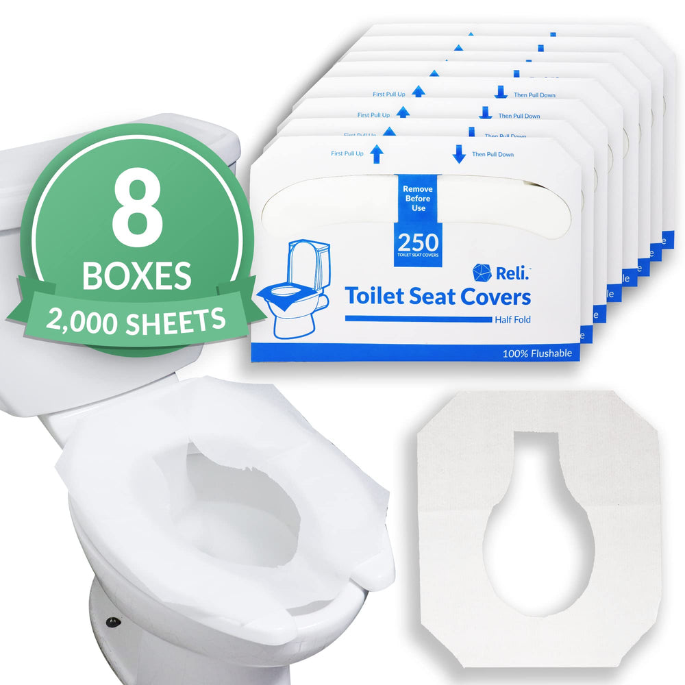 Reli front packaging showing 8 packs and hygienic supply benefit