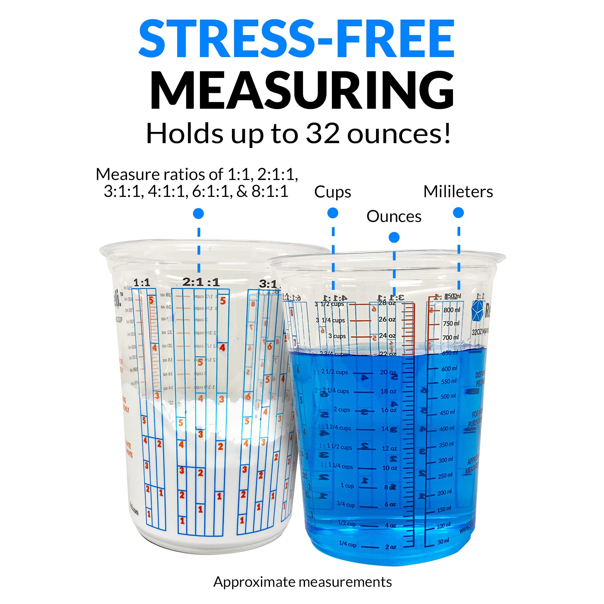 Reli. vaso primer plano material PET resistente y claro