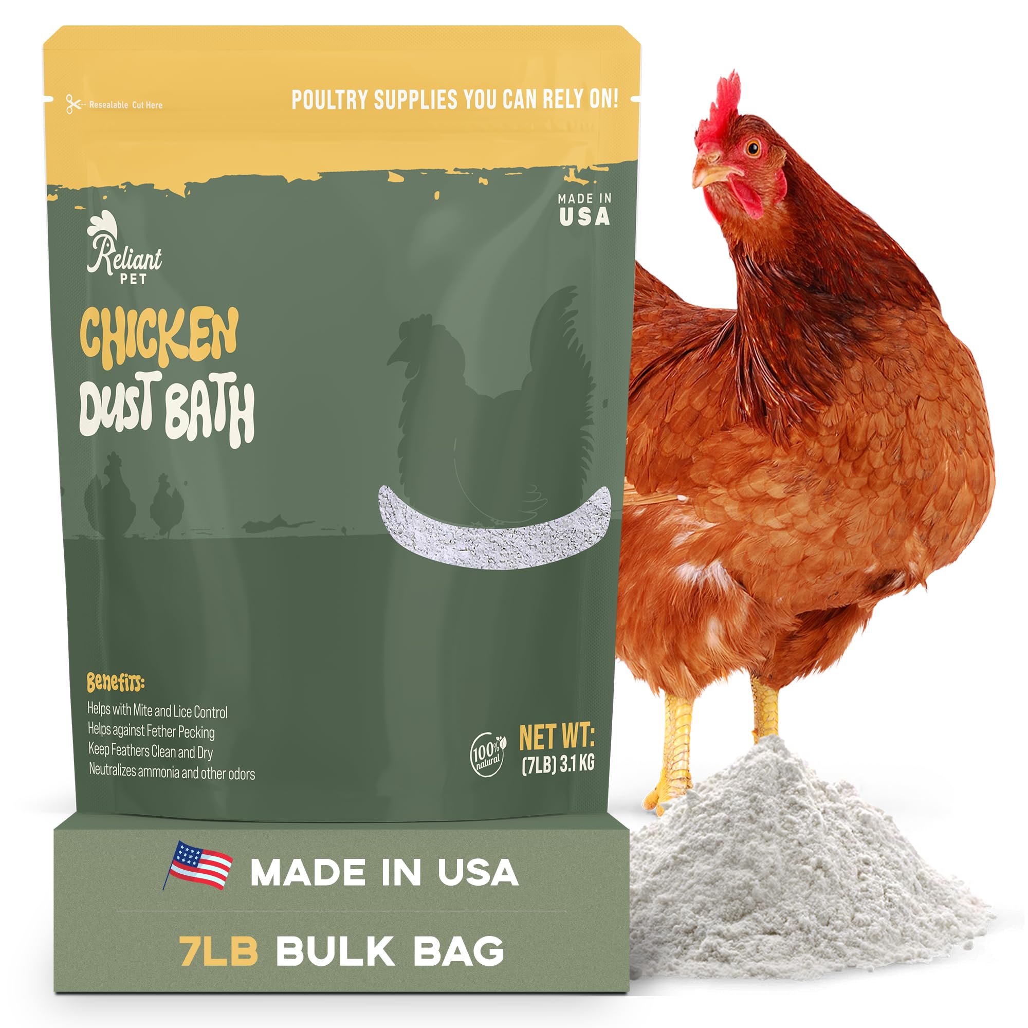 Reliant Pet front-of-bag showing product and benefits
