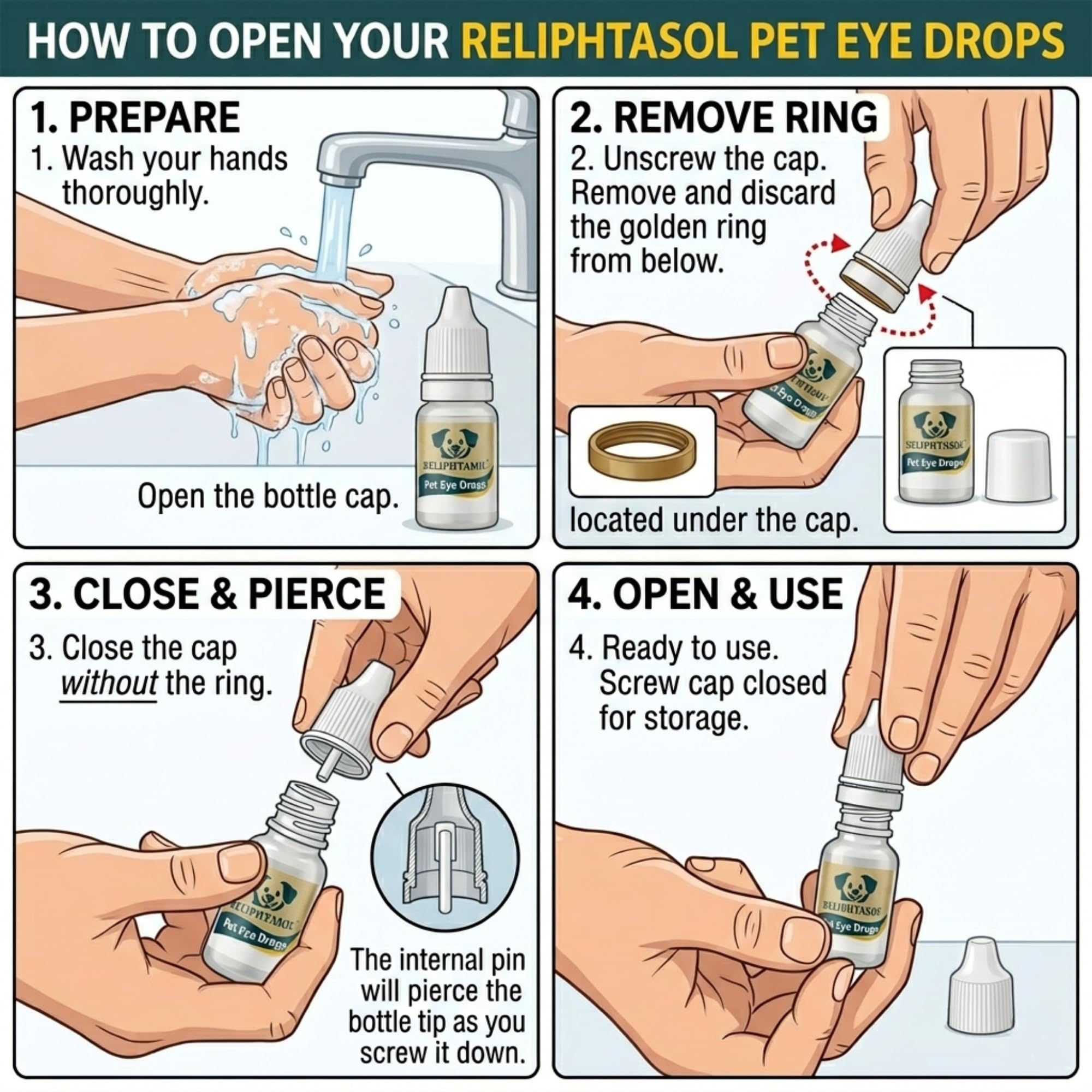 RELIPHTASOL en ambiente doméstico junto a mascota mostrando uso diario sencillo