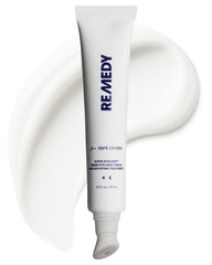 Remedy Science envase frontal de crema contorno ojos mostrando diseño y tamaño