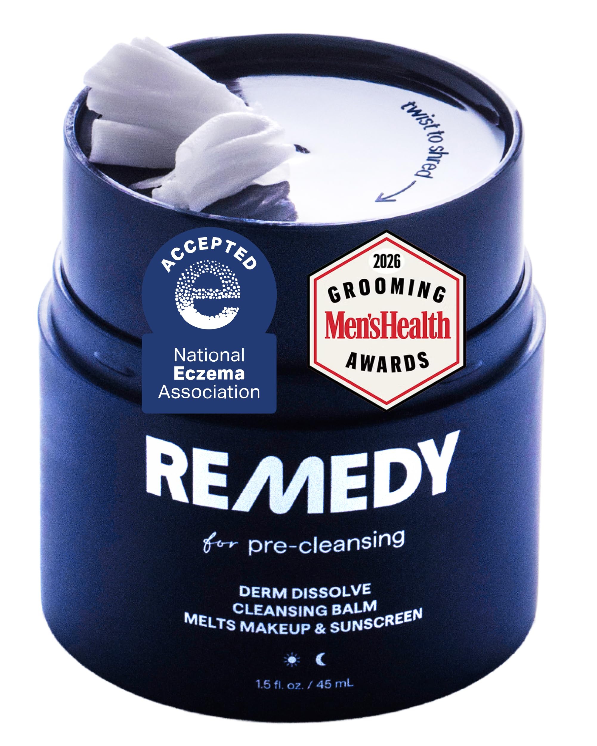 Remedy Science bálsamo frontal en empaque twist-up, limpieza eficaz y práctica
