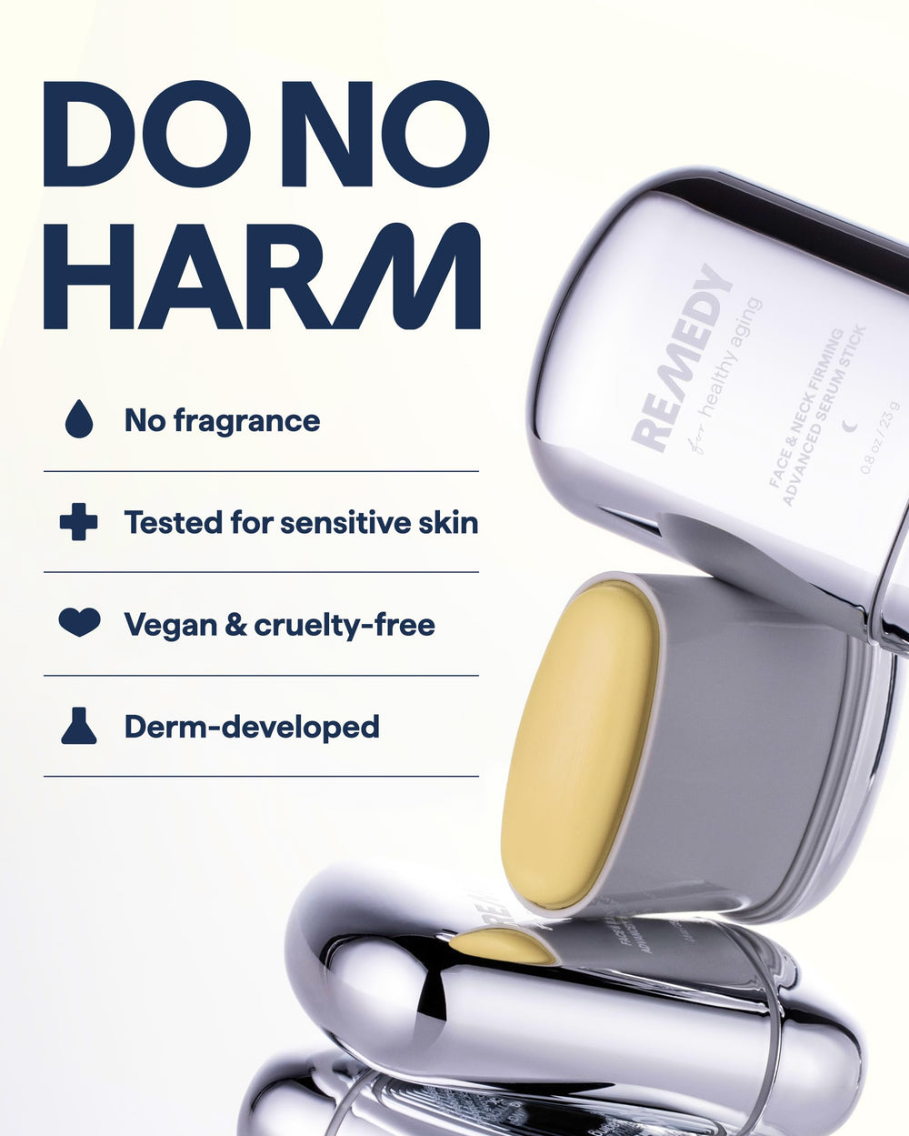 Remedy uso en escote mostrando mejora de textura y apariencia