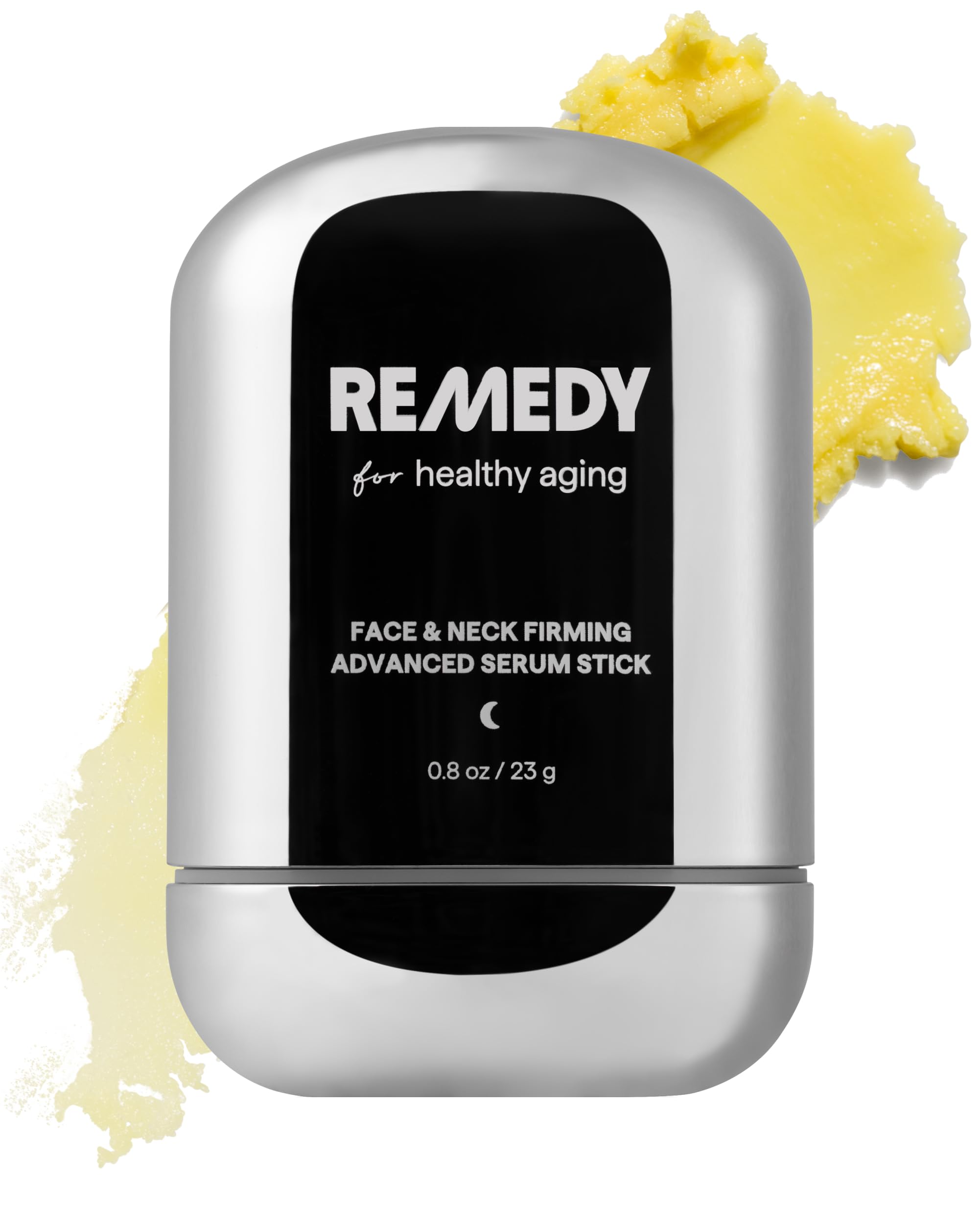 Remedy stick frontal mostrando el diseño y firmeza fácil de aplicar