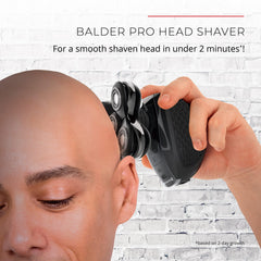 Remington Balder Pro primer plano de cuchillas dobles, mayor precisión